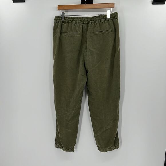 J. Crew Point Sur Seaside Linen Blend Joggers - Green - 6 - Picture 7 of 7